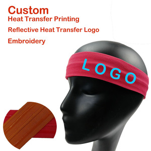 2026年热销批发定制徽标透气弹力运动头带女童吸汗头带高品质全球快递 - Product Image 1