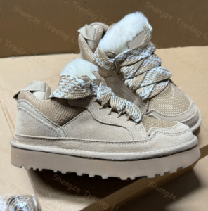 Zuecos Tasman de Alta Calidad, Botas de Nieve Unisex para Invierno, Otoño y Verano, Plataforma, Diseño Clásico de Marca, con Peluche - Product Image 1