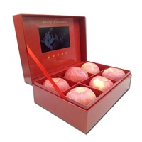 Boîtier personnalisé avec écran LCD de 7 pouces, boîte à carte musicale, présentation de cadeaux de noël, nouveau,