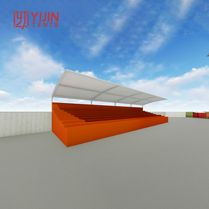 Thiết kế mới chất lượng cao pvdf phòng tập thể dục độ bền kéo vải kiến trúc cấu trúc màng mái tán - Product Image 5