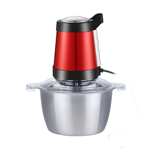 300W automatique en acier inoxydable bol électrique hachoir à légumes 1.8L capacité multifonction 2 vitesses contrôle ménage Hachoir - Product Image 1
