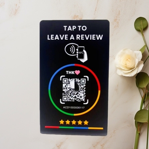 Mã QR không thấm nước chip Acrylic Menu hiển thị thẻ 125Khz không tiếp xúc thẻ chìa khóa NFC phương tiện truyền thông xã hội ý kiến - Product Image 3