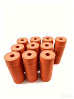 Rolo de Borracha de Silicone Antiaderente Resistente a Altas Temperaturas para Acessórios de Máquina de Laminação de Filme de Transferência Térmica e Hot Stamping
