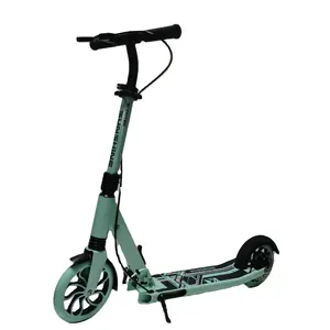 Nuovo Design di alta qualità in alluminio 100% Foot Scooter 200MM 2 grande ruota PU pieghevole adulto Kick Scooter OEM ODM per il bambino adulto