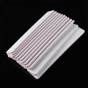High Quality Professional 100/180 and 80/80 Grit Double Side Rectangle Gray <strong>Nail</strong> <strong>File</strong> - Product Image 6