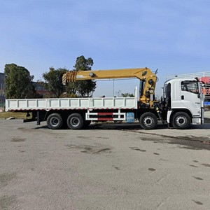 รถบรรทุก ISUZU GIGA 8x4 สำหรับงานหนัก ติดตั้งเครนยกของ 16 ตัน แบบบูมตรง ราคาโรงงาน - Product Image 5