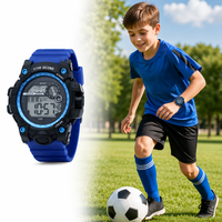 Reloj Digital Deportivo Luminoso a Prueba de Agua en 5 Colores Premium, Reloj Electrónico 1083, Venta al Por Mayor