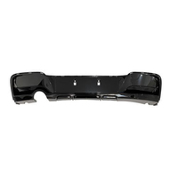F20 ABS M performance lèvre arrière brillant noir mat noir carbone look F20 diffuseur arrière pour BMW