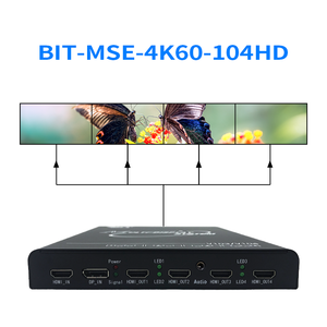 Processeur multi-ordinateurs de qualité industrielle 4K60 avec FPGA 45 nm, <span class=keywords><strong>protection</strong></span> ESD 16 KV pour projection multi-canaux ultra-<span class=keywords><strong>HD</strong></span> sur ordinateur de bureau - Product Image 2