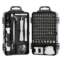 Jeu d'outils à vis Montre mobile Outil de réparation et de démontage Manuel Jeu de tournevis multifonctionnel en acier allié 115-en-1
