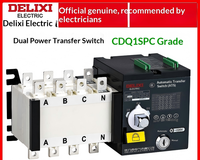 Commutateur de transfert automatique double alimentation Delixi CDQ1S triphasé quatre fils 25A/40A/63A/100A/125A 4P