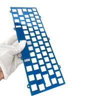 KAIERWO OEM Boîtier de clavier mécanique en aluminium anodisé couleur personnalisée meilleur prix clavier par usinage CNC