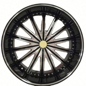 Jantes en alliage Flrocky Echo Concave Chrome 4X4, 20 et 22 pouces, Boss Black, pour SUV Ranger Rover Land Cruiser, pour MOZ <span class=keywords><strong>Alpine</strong></span> <span class=keywords><strong>R</strong></span> - Product Image 1