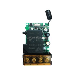 AC90-256V 433MHz RF Transmitter Receiver chuyển đổi từ xa 30A Relay LED không dây tự động hóa nhà cửa Điện cửa silicon - Product Image 5
