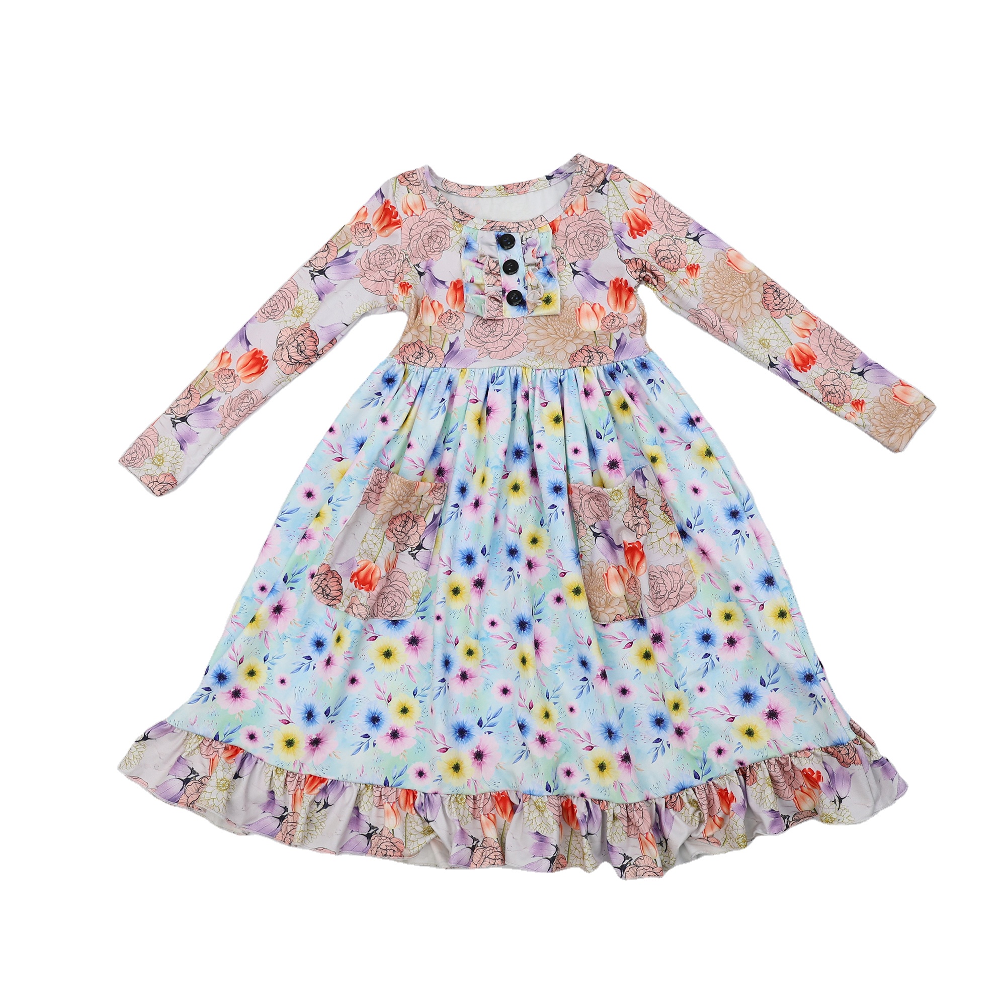sachin and babi light blue dress Coolmee Women's Summer Maxi Dress Ruffle Short Sleeve Boho Floral Tiered  Casual Flowy Long Dress with Pockets 1XL Blue : Target