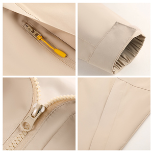 Venta al por mayor de nylon impermeable con Capucha forrada senderismo invierno Ukay en blanco recubierto al aire libre <span class=keywords><strong>chaqueta</strong></span> <span class=keywords><strong>mujer</strong></span> <span class=keywords><strong>esquí</strong></span> cortavientos <span class=keywords><strong>chaqueta</strong></span> logotipo personalizado - Product Image 4