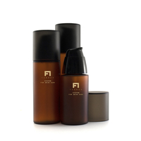 Bouteille en plastique PET de 50 ml, 80 ml, 100 ml, 120 ml avec pompe à lotion, pour soins de la peau, sérum, emballage vide, bouteille de lotion pour le corps, bouteille de shampoing