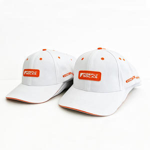 Casquettes de baseball à visière sandwich, structure à six panneaux, tissu respirant, logo en caoutchouc, unisexe, structurées, pour le sport et le style urbain - Product Image 6