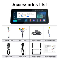 Lecteur multimédia Android pour voiture T133 4+64G Écran tactile 5GBT WIFI Mirror Link Autoradio 900*2400 Stéréo de voiture 12,3 pouces