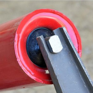 Nhà Máy Giá Tùy Chỉnh Td75 Dtii Sắt Mang Trở Lại Băng Tải Con Lăn Khung Khung Với Mang Con Lăn Và Bóng Mang - Product Image 5