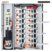 Armoire de stockage d'énergie refroidie par air, système de batterie industriel et commercial pour la sauvegarde des centrales solaires et l'utilisation en micro-réseau