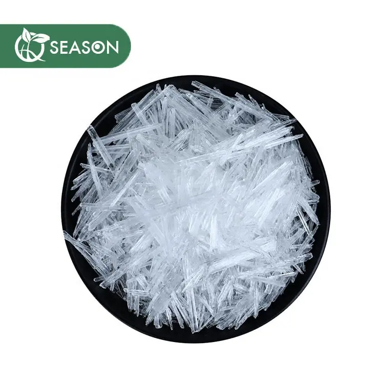 Cristal de hortelã de alta qualidade com 99% de pureza de mentol cristal de gelo