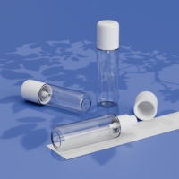 KAIGE en stock – Flacon pompe vaporisateur à brume fine 100ML 120ML en PET transparent pour cosmétiques, tonique visage et soins corporels