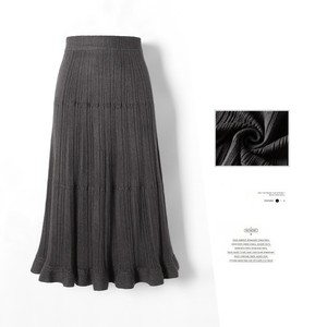 <span class=keywords><strong>Jupe</strong></span> tricotée pour femmes, en laine et polyester, design à la mode, nouvelle collection <span class=keywords><strong>jupe</strong></span> <span class=keywords><strong>longue</strong></span>, ligne a mixte - Product Image 4