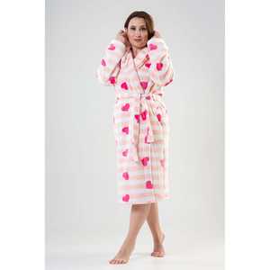 Peignoir pour femme XXL, doux, à capuche, manches longues, avec poches, logo personnalisé, respirant, style décontracté pour la maison, hiver, taille unique - Product Image 6