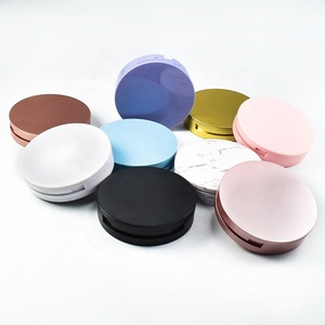 Resaltador DE CARA prensada con brillo OEM vegano Embalaje de oro Resaltador holográfico de maquillaje resaltador - Product Image 5