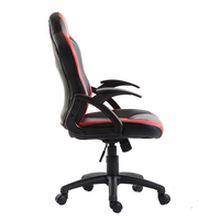 Fauteuil de jeu pour enfants en cuir PU JR RACING, base cinq étoiles, réglable en hauteur, pivotant, moderne, vente en gros
