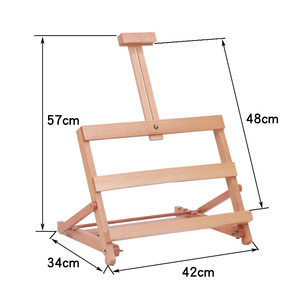 <span class=keywords><strong>Chevalet</strong></span> de table réglable pour enfants, pliable, en bois de hêtre, mini <span class=keywords><strong>chevalet</strong></span> de <span class=keywords><strong>peinture</strong></span> pour enfants - Product Image 5