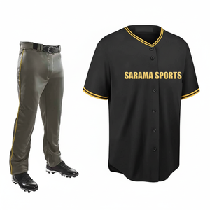 Uniformes de Béisbol de Entrenamiento OEM Más Vendidos para Hombre, Nuevo Estilo de Moda, Técnicas de Impresión, Precios Económicos - Product Image 1