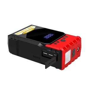Démarreur de voiture tout-en-<span class=keywords><strong>un</strong></span> avec compresseur d'air, lampe de secours et batterie externe portable pour véhicule - Product Image 4