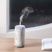 Diffuseurs améliorés pour huiles essentielles Diffuseur d'aromathérapie Humidificateur à brume fraîche avec lumières LED 7 couleurs pour bureau à domicile