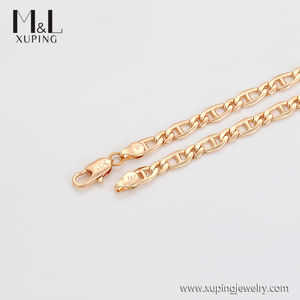 XUPING-collares de cadena cubana gruesa facetada, joyería de estilo mexicana, 18K, color dorado, ML Store, ML64021 - Product Image 2