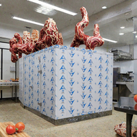 Chambre froide RTK commerciale grande capacité en acier inoxydable pour la conservation de viande et légumes en supermarché