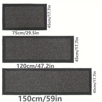 Tapis de cuisine durable et résistant aux taches Tapis de cuisine antidérapant et absorbant l'eau Tapis de sol devant l'évier