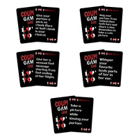 Jeu de cartes Icebreaker pour couples, 50 cartes interactives en papier pour soirée romantique, dîner en amoureux, OEM