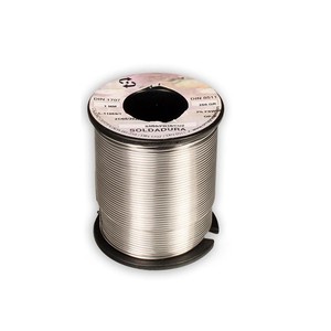 Sono in bobina da 100g, 60%, 1mm, ideali per saldature elettroniche e applicazioni idrauliche. - Product Image 1