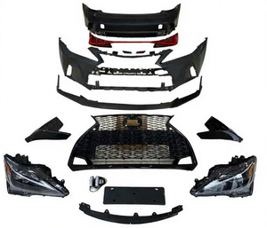 Pour Lexus IS250 2006-2012 mise à niveau vers 2021 modèle Kit de carrosserie comprend des <span class=keywords><strong>pare</strong></span>-chocs de voiture avant et arrière calandre phares feux arrière - Product Image 1