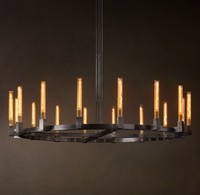 Lustre de plafond de style nord-européen, lampe suspendue LED luciole pour restaurant, café