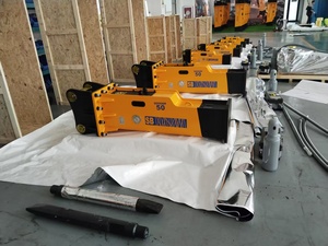 Durable SB50 Box Type Hydraulic Breaker Main Body 100mm Chisel Diameter for 11-16 Ton Excavators Construction Mining New Chisel - Product Image 4