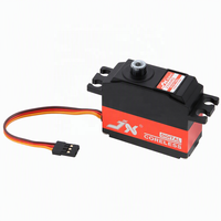 Servomoteur JX PDI-2506MG 24,8g 6,2kg.cm à engrenages métalliques, boîtier intermédiaire en aluminium CNC, double roulement pour pièces d'aile fixe de planeur RC