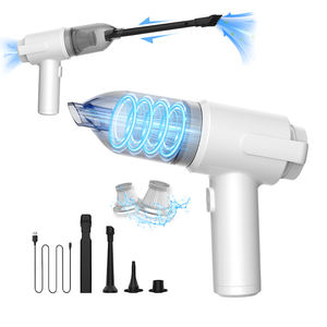 Aspirador portátil de mano de alta potencia 3 en 1, limpiador de coche inalámbrico con USB para el hogar y el coche, material ABS, novedad - Product Image 1