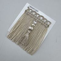 Accessoires de dentelle pour rideaux, accessoires de canapé, rangée de cordes de 13 cm, rangée de torsades de pâte frite, rangée de perles décoratives, vente en gros