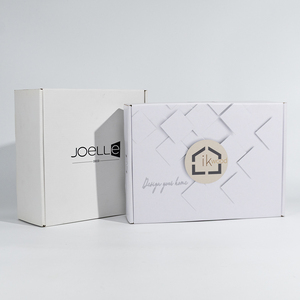 Gói nhà sản xuất màu sắc in các tông tùy chỉnh hộp bưu phẩm hộp May mặc sóng tùy chỉnh vận chuyển hộp với logo bao bì - Product Image 6