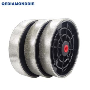 150mm <b>Plastic</b> Base Electroplated Diamond CBN Grinding Wheel Electroplated Diamond Cabbing Wheel for Gemstone Polishing - Product Image 3