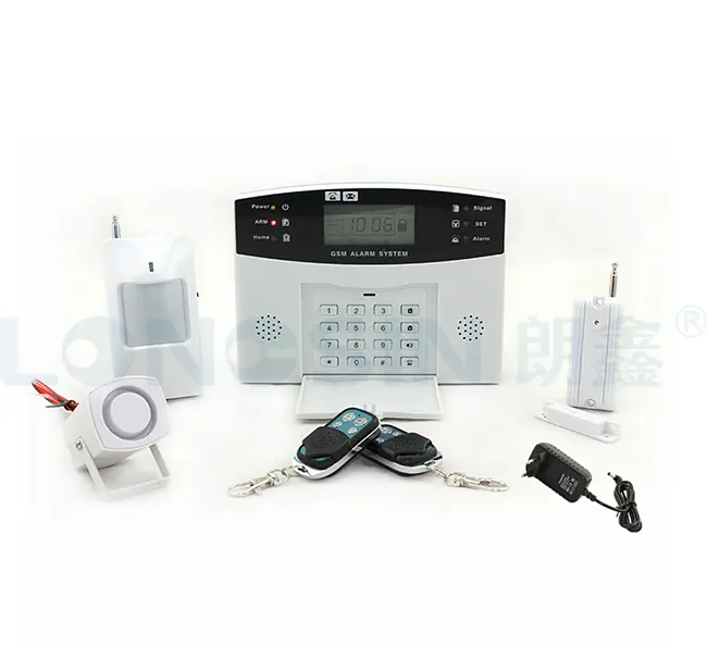 Remote Control Intelligent 99 Zone WiFi GSM Wireless Fire Alarm System Alarm Control Panel For Home Security