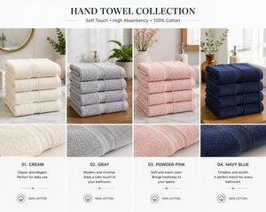 Serviette de toilette en coton 100 % jacquard gaufré à rayures, douce, pour hôtel, vente en gros - Product Image 5